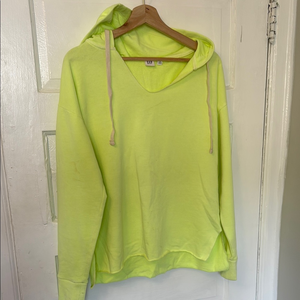 GAP Bright Yellow Hoodie